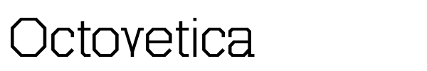 Octovetica font preview